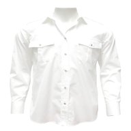 camicia bianca militare usato
