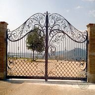 cancello ferro battuto usato