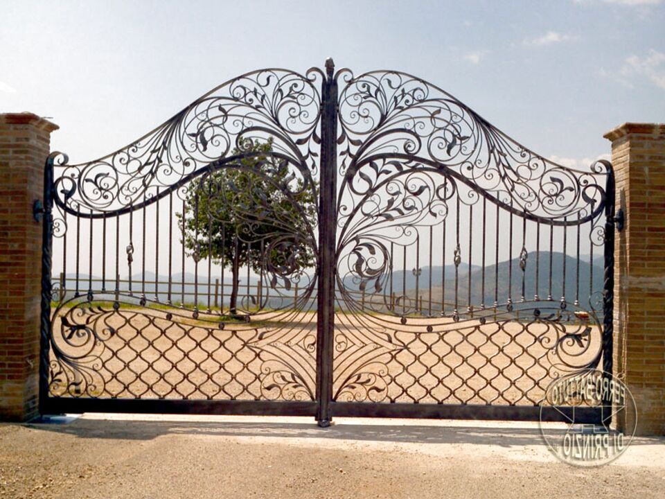 Cancello ferro battuto usato in italia vedi tutte i 59 for Panchina ferro battuto amazon