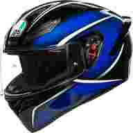 casco blu integrale usato