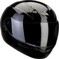 casco integrale nero lucido usato
