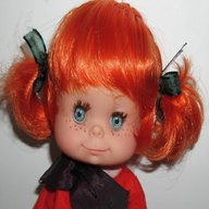 bambola capelli rossi usato