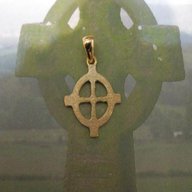 croce celtica oro usato