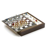 scacchi legno antica usato