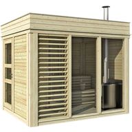 sauna esterno usato