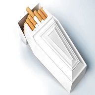 scatole sigarette usato