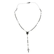 collana rosario nero usato