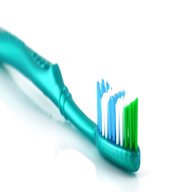 spazzolino denti usato