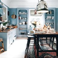 cucina azzurra usato