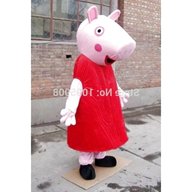 peppa pig costume adulto usato