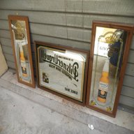 specchio pubblicita birra usato