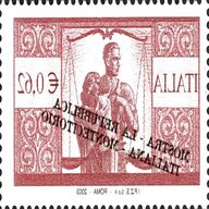 francobolli italia 2003 usato
