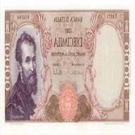 diecimila lire banconota usato