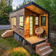 mini casa legno usato
