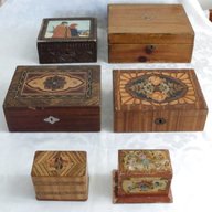 scatole legno antiche usato