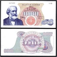 lira collezione banconote italiane usato