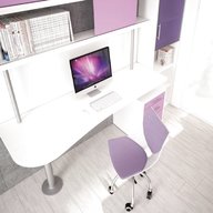 scrivania cameretta bianca usato