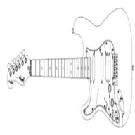 chitarra classica solid body usato