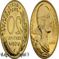 20 centimes 1981 usato