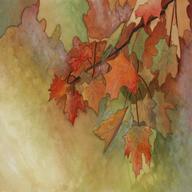 dipinti foglie usato
