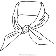 foulard disegno usato