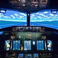flight simulator usato