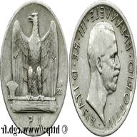 5 lire 1929 mussolini usato