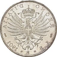 5 lire 1901 usato