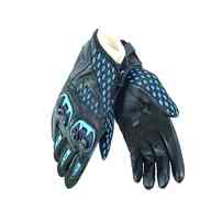 guanti moto dainese blu usato