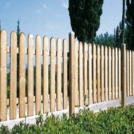 recinzioni in legno usato