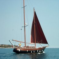 barche vela legno usato