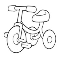triciclo ferro usato