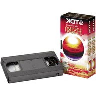 videocassette vhs 180 minuti usato