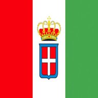 bandiera italiana savoia usato