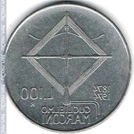 100 lire marconi usato