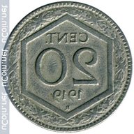 20 centesimi 1919 italia usato