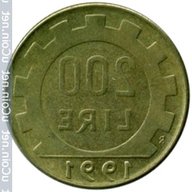 200 lire 1991 usato