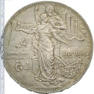 lire 5 1911 usato