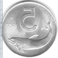 5 lire 1955 usato