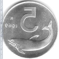 5 lire 1969 usato