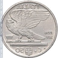 50 centesimi 1936 usato