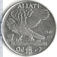 50 centesimi 1941 usato