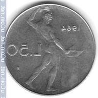 50 lire 1964 usato