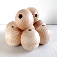 sfere legno usato