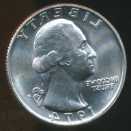 quarter dollar 1974 usato