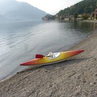 kayak vetroresina usato