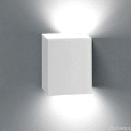 lampada parete bianca usato