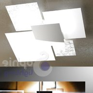 lampadario soffitto vetro usato