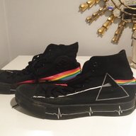 converse limited edition pink floyd usato