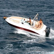 barca motore open usato
